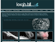 Tablet Screenshot of leightill.co.uk